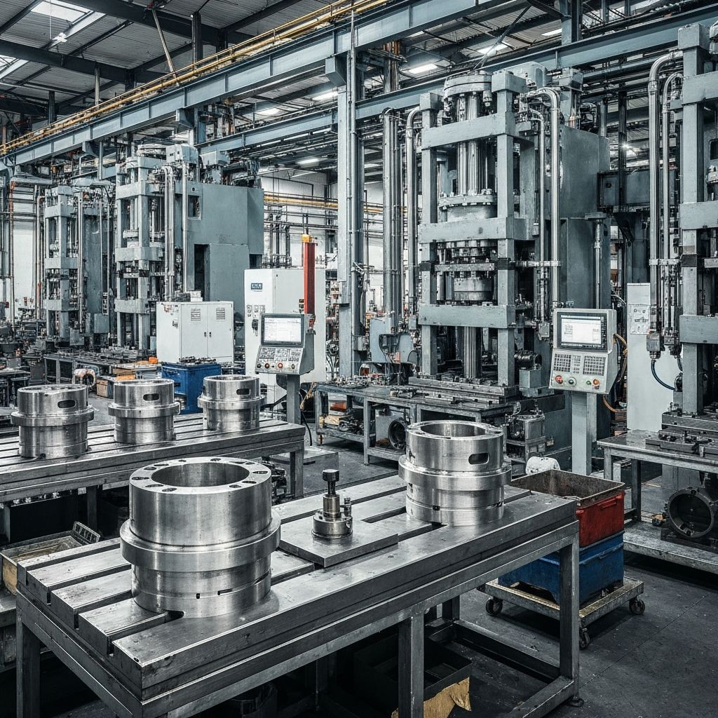 Industrial valve manufacturing